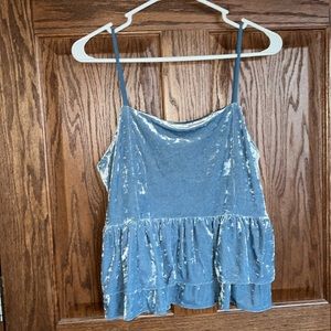 American Eagle Velvet Tank Top